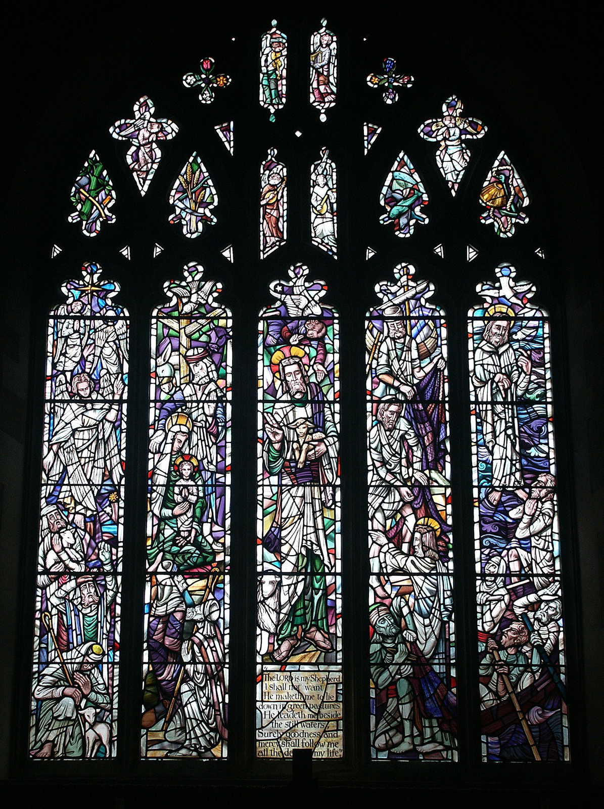 All saints Church in Torquay where Agatha Christie attended church with her parents