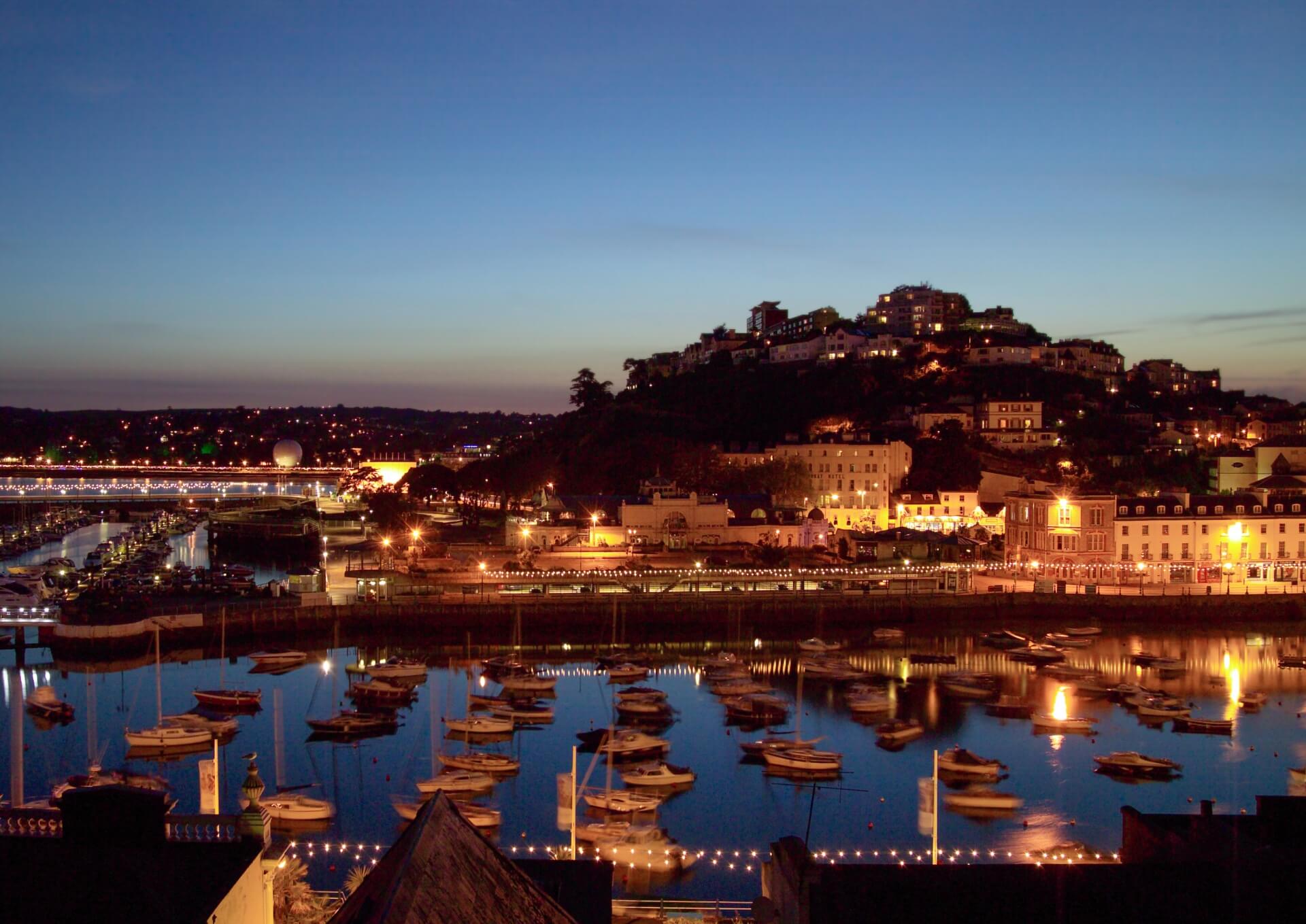 Torquay on The English Riviera - self catering holidays.