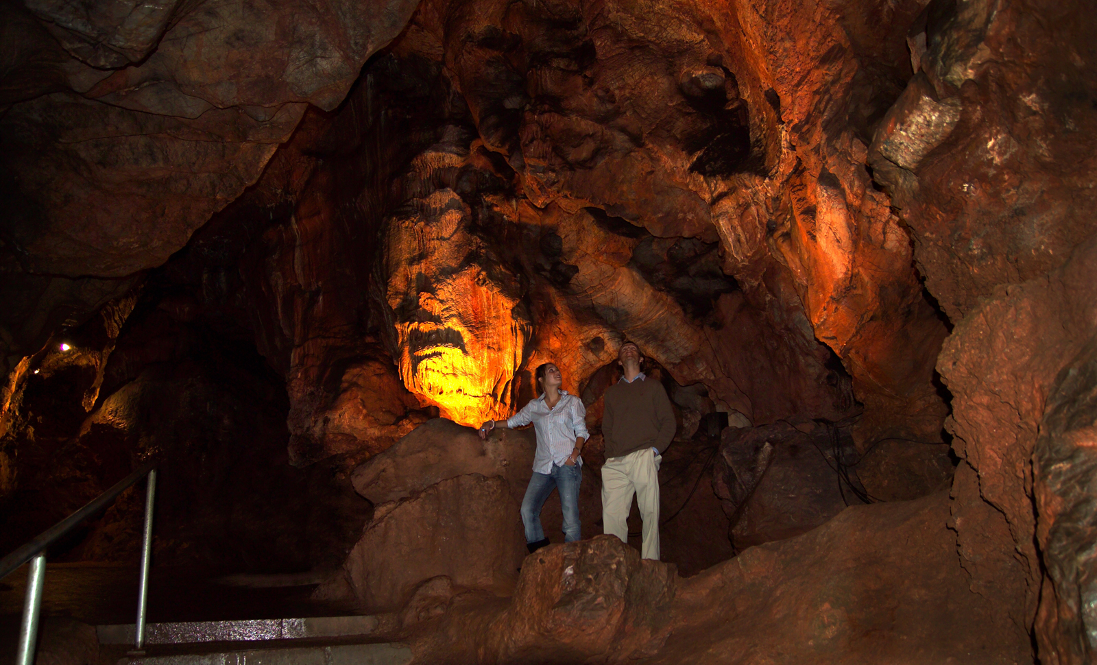 Kent's Cavern in Torquay easily reached from The Hesketh Crescent Apartment.